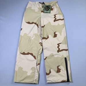 Gore-Tex Reversible Military Trousers Mens 34x30 Desert Woodland Camo Waterproof
